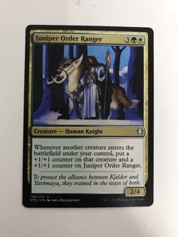 Juniper Order Ranger MTG Magic the Gathering Card NM Near Mint CM2 - Image 1