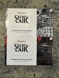 MTG Secret Lair TMNT Kevin Eastman Inks & Color Traditional Foil Edition - Image 1