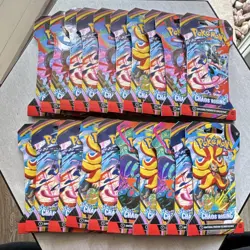 Pokemon Sleeved Chaos Rising Booster Pack Factory Sealed English TCG *Lot of 20* - Image 1