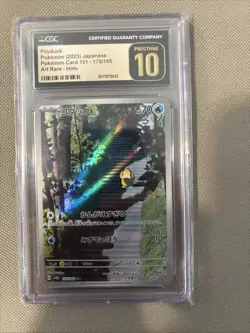 Psyduck #175/165 CGC Pristine 10 - 2023 Japanese Pokemon SV 151 Art Rare - Image 1