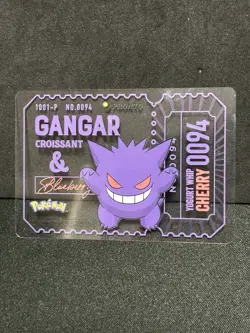 Gengar Pronto Cafe Card Promo 2025 Pokemon Japanese G+ - Image 1