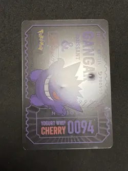Gengar Pronto Cafe Card Promo 2025 Pokemon Japanese G+ - Image 4