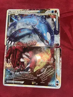 Pokemon TCG Kyogre & Groudon LEGEND Top & Bottom Undaunted 87/90 88/90 Holo ITA - Image 1