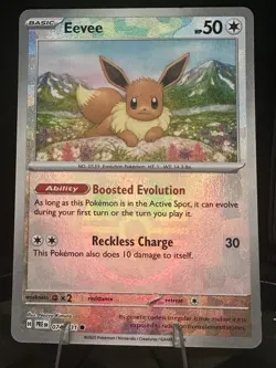 Pokemon TCG EX Holo Card Lot (2) – PRE EN – Eevee, Flareon – Tera – English - Image 1