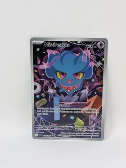 Misdreavus 233/217 Illustration Rare Ascended Heroes Pokemon TCG NM - Image 1