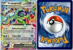 Pokemon Card - Terapagos ex Prismatic Evolutions 092/131 Double Rare Holo NM - Image 3