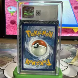CGC 10 Iron Leaves EX 203/162 Temporal Forces Illustration Rare Pokemon Card - Image 3