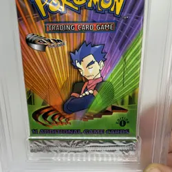 Pokemon 1st Edition Pack Graded WOTC PSA 9 Mint 2000 KOGA Gym Challenge - Image 2