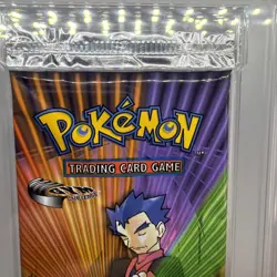 Pokemon 1st Edition Pack Graded WOTC PSA 9 Mint 2000 KOGA Gym Challenge - Image 4
