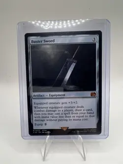 Buster Sword Final Fantasy Magic the Gathering MTG Mythic 0255 FFVII - Near Mint - Image 1