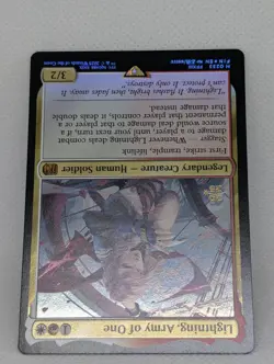 Lightning, Army of One FFXIII Final Fantasy 13 PreRelease STAMPED FOIL MTG Magic - Image 4