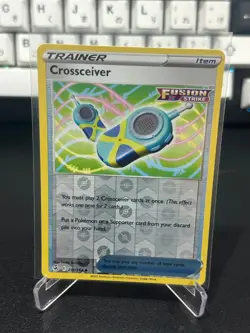 CROSSCEIVER 231/264 FUSION STRIKE POKEMON (REVERSE HOLO) - Image 1