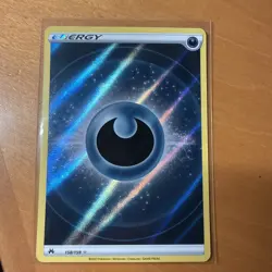 Darkness Energy (Texture Full Art) 158/159 Holo - Pokemon TCG SWSH: Crown Zenith - Image 1