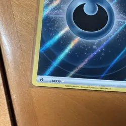 Darkness Energy (Texture Full Art) 158/159 Holo - Pokemon TCG SWSH: Crown Zenith - Image 2
