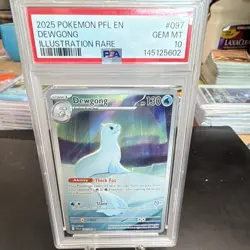 The Pokemon Company Pokemon TCG Dewgong 097/094 Me02 Holo PSA 10 English 2025 - Image 1