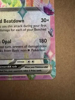 Pokemon TCG Stellar Crown Holo Double Rare Terapagos EX 128/142 Sv07 - Image 4