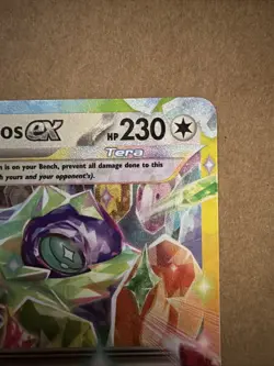 Pokemon TCG Stellar Crown Holo Double Rare Terapagos EX 128/142 Sv07 - Image 5
