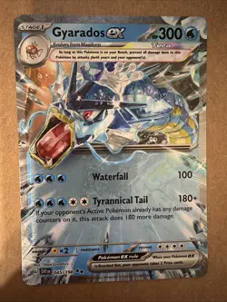 Pokemon TCG Gyarados EX Ultra Rare Holo Scarlet & Violet SVI Base Set 045/198 - Image 1