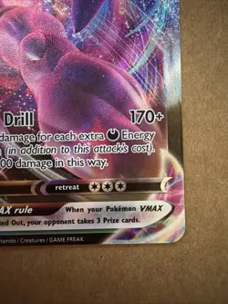 Pokemon TCG Grimmsnarl VMAX Darkness Ablaze Holo Ultra Rare 115/189 - Image 4