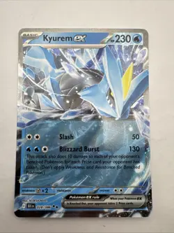 Pokemon - Kyurem ex - 028/086 - SV: Black Bolt - Holo - Double Rare NM - Image 1