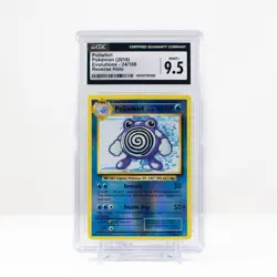 Pokemon Poliwhirl Reverse Holo 24/108 XY Evolutions - CGC 9.5 - Image 1