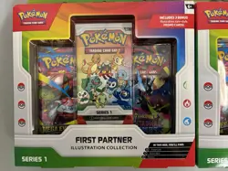 Lot Of 2 Boxes of Pokemon First Partner Illustration Collection Series 1 - Image 2