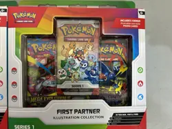 Lot Of 2 Boxes of Pokemon First Partner Illustration Collection Series 1 - Image 3