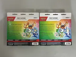 Lot Of 2 Boxes of Pokemon First Partner Illustration Collection Series 1 - Image 4