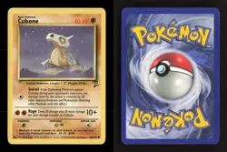 Cubone 70/130 Base Set 2 MP Pokemon - Image 3