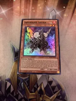 Yugioh Infernoid Antra 1st Edition Super Rare SECE-EN013 LP/NM - Image 1