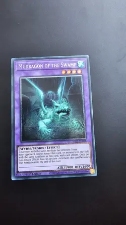 Mudragon of the Swamp RA01-EN028 Platinum Secret Rare Near Mint 1st Ed Yugioh - Image 1