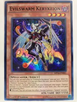 Evilswarm Kerykeion - MP14-EN061 - Super Rare - 1st Edition - Image 1