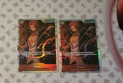 One Piece CCG Shanks OP09-004 SR Foil Emperors in the New World Set Of 2 - Image 1