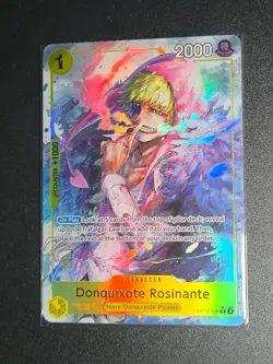 Alt Art Donquixote Rosinante OP12-108 R - Legacy Of The Master - One Piece TCG - Image 1