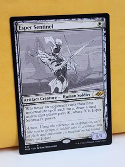 1x SHOWCASE Esper Sentinel, NM, Modern Horizons 2 (MH2), Magic Gathering, MtG - Image 3