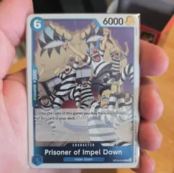 Prisoner of Impel Down OP16-042 R The Time of Battle Foil English One Piece - Image 1