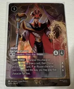 Disney Lorcana Jafar - High Sultan of Lorcana 33/P2 Promo Foil English - Image 1