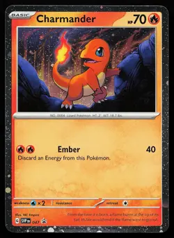 Charmander Cosmos Holo 047 Scarlet & Violet Promo Pokemon Card - Image 1
