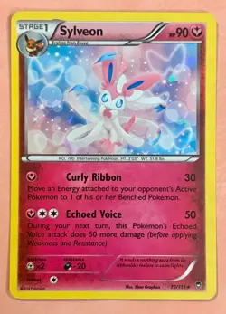 Sylveon~Fairy~Cute Pokemon Cards~ Pretty in Pink Pokemon & Pastel Gallery - Image 1