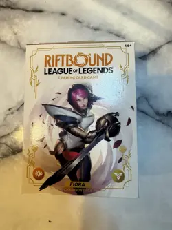 UVS Games Riftbound LoL TCG Fiora Champion Deck English 40-Card 14+ 2026 - Image 1