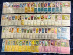 Lot of 400+ - Pokemon TCG - Reverse Holo Cards - All Penny Sleeved - NM-MT - Image 1