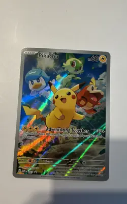 Pikachu 027 Sv: Scarlet & Violet Promo Cards Holo - Image 1