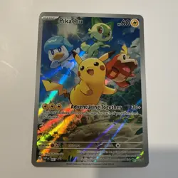 Pikachu 027 Sv: Scarlet & Violet Promo Cards Holo - Image 2