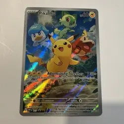Pikachu 027 Sv: Scarlet & Violet Promo Cards Holo - Image 3