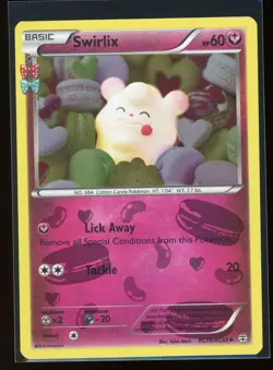 HOLO Swirlix RC19/RC32 NM - Yuka Morii Clay Art XY Generations Pokemon Card RC - Image 1