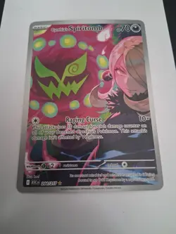 Pokemon Ascended Heroes Cynthia's Spiritomb full illustration card 244/217 N/M-M - Image 1