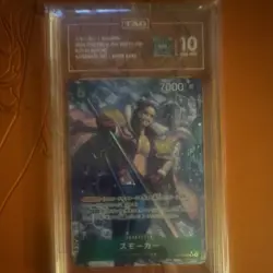 TAG 10 One Piece Card Game JP Royal Blood Smoker OP10-030 SR Alt Art Foil - Image 1