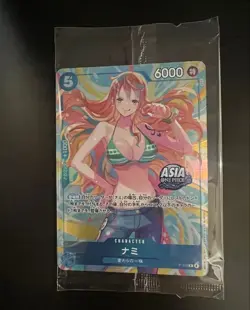 Nami P-112 Asia Promo Mini Tin Pack Vol.2 Sealed One Piece Card Japan Asia Rare - Image 1