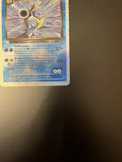 Pokemon TCG Dark Blastoise Reverse Holo Rare Card 4/110 Legendary Collection - Image 3