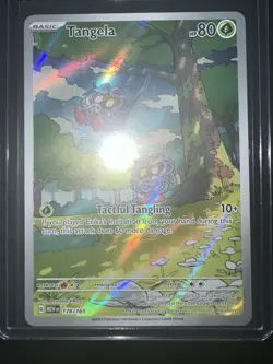 Tangela 178/165 Illustration Rare 151 Pokemon Near Mint - Image 1